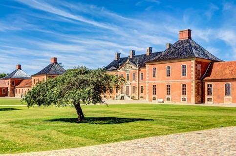 Bothmer Palace in Baroque style near Klutz in Germany
