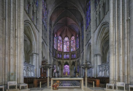 Saint-Pierre-et-Saint-Paul de Troyes Gothic Cathedral, Troyes, Aube department, Grand Est region,
