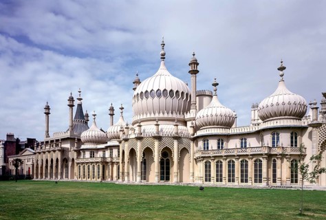 Brighton, Royal Pavilion, view from north-east