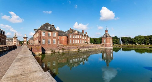 Schloss Nordkirchen, genannt Westfälisches Versailles, in Nordkirchen Deutschland