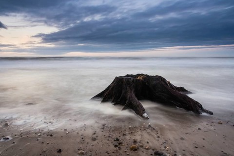 On the coast of the Baltic Sea