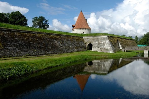 Castle in Kuressaare, Saaremaa, Estonia, Europe
