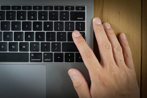 Keyboard image of stylish laptop. Shooting Location: Yokohama-city kanagawa prefecture