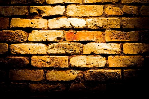 Brick wall (background material). Shooting Location: Chuo -ku, Tokyo