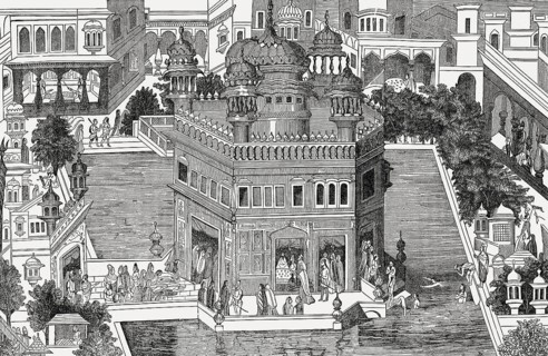 The Golden Temple, Harmandir Sahib, Gurdwara, Amritsar, Punjab, India, Asia