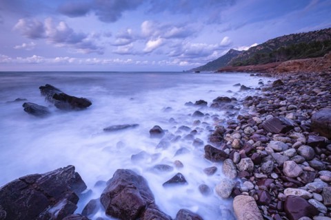 Son Bunyola beach, Port des Canonge, Banyalbufar, Mallorca, Spain, Europe