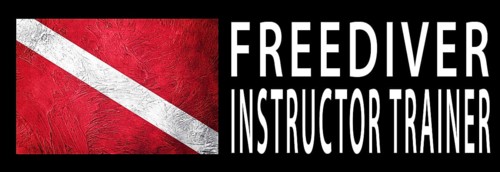 Freediver Instructor Trainer, Diver Down Flag, Scuba flag, Scuba Diving