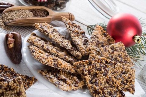 Flax Sesame seed candy