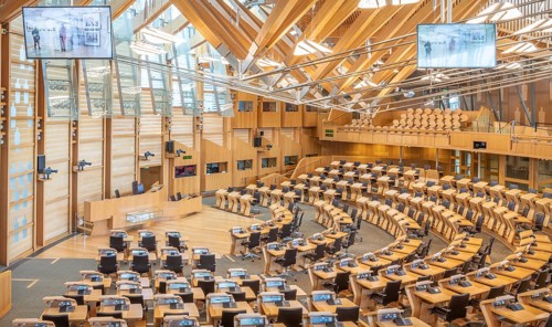 Scottish Parliament Debating Chamber