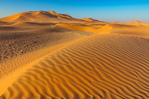 Rub al-Shali, the largest desert on earth in Oman, Rub al-Chali, Empty Quarter nea, Salalah, Dhofar
