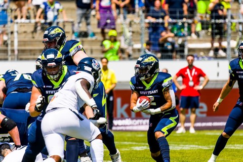 European League of Football, ELF/ Game :  Milano Seamen at Stuttgart Surge , on June. 18. 2023 ,,