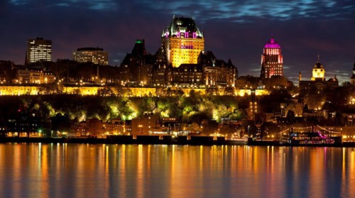 Quebec by night