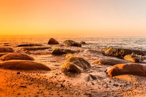 Sunset Baltic Sea