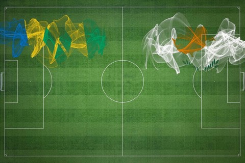Saint Vincent and the Grenadines vs Cyprus Soccer Match, national colors, national flags, soccer