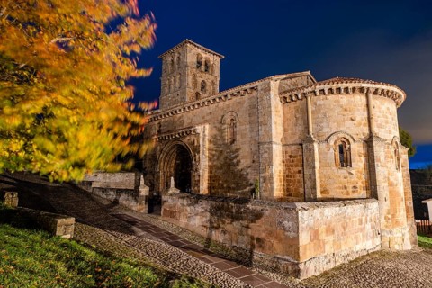 Collegiate church of San Pedro de Cervatos, Romanesque, Cervatos, municipality of Campoo de