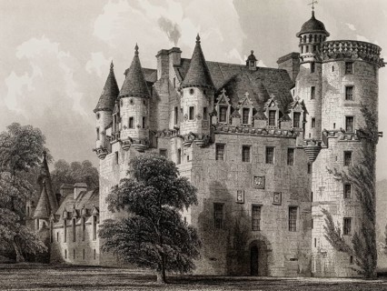 Castle Fraser, near Kemnay, Aberdeenshire, Scotland, United Kingdom, Europe