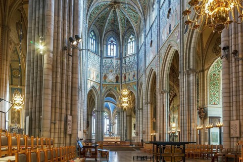 The Uppsala Cathedral is a cathedral located in the centre of Uppsala. The cathedral dates back to