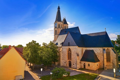 Nordhausen St Blasii church in Thuringia Germany