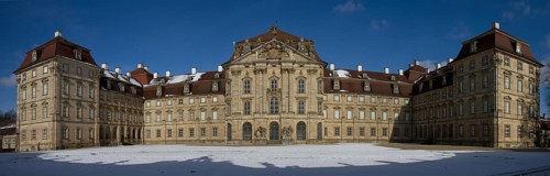 Panorama of Pommersfelden Castle, Bavaria, Germany Pommersfelden, Germany, Europe