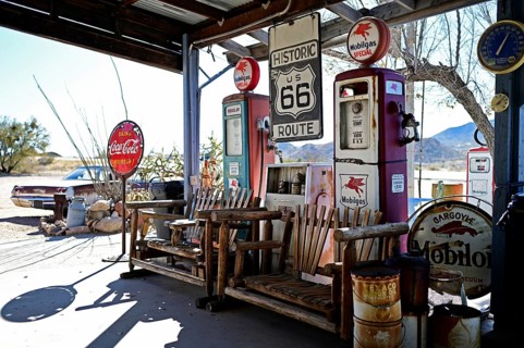 Hackberry General Store, Route 66 Museum, Arizona, USA, North America