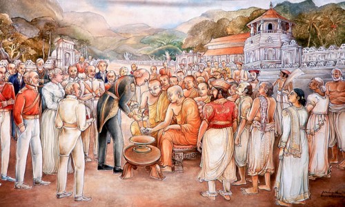 Sri Dalada Maligawa or The Temple of the Sacred Tooth Relic is located in the royal palace complex