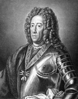 Eugen von Savoyen (1663-1736) on engraving from 1859. One of the most successful military