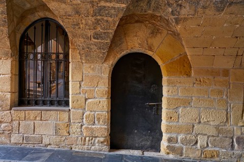 Cabanes village old jail of Castellon in Spain