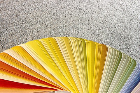 Sample Colors Catalog. Color Palette Guide