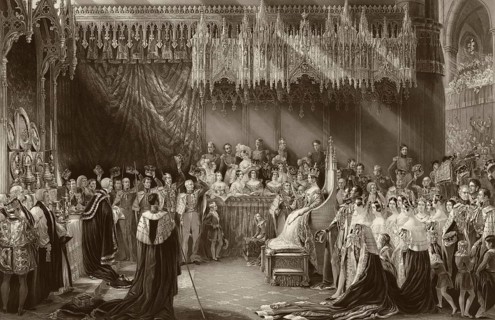 Coronation of Queen Victoria, Westminster Abbey, 1838