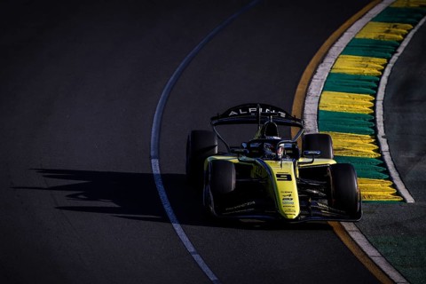 MELBOURNE, AUSTRALIA, MARCH 22: Kush Maini of India and invicta Racing during qualifying at the