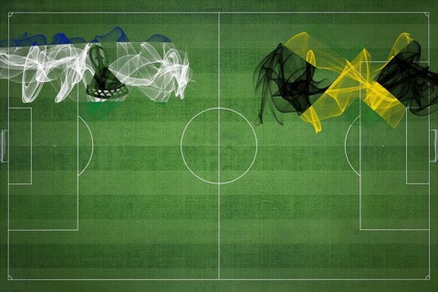 Lesotho vs Jamaica Soccer Match, national colors, national flags, soccer field, football game,