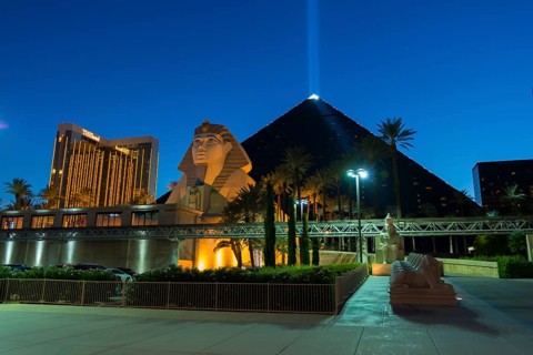 Luxor Hotel and Casino in Las Vegas, USA, North America