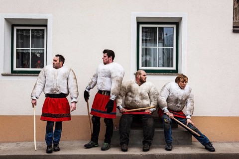 Wampeler Reiten, nonsensical Thursday, carnival, tradition, intangible cultural heritage, Axams,