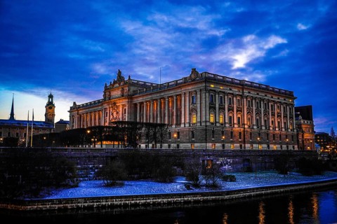 Rixdengen National Capitol (Stockholm). Shooting Location: Sweden, Stockholm