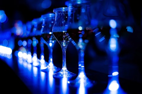 Stylish wine glass image of. Shooting Location: Tokyo metropolitan area