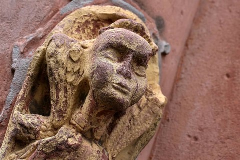 Stone relief