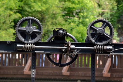Gear wheels and drive shaft
