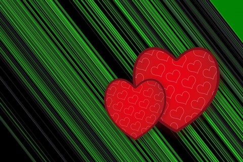 Elegant decorative heart pattern design for fabric, wallpaper, gift paper, banner, cover, poster,