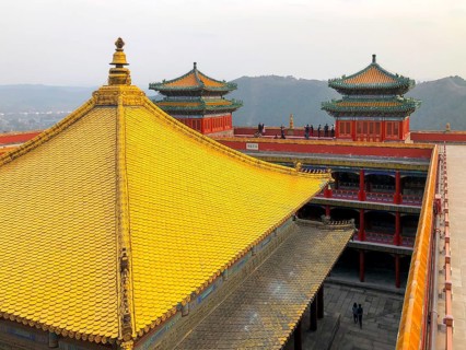 The Putuo Zongcheng Buddhist Temple, one of the Eight Outer Temples of Chengde, built between 1767