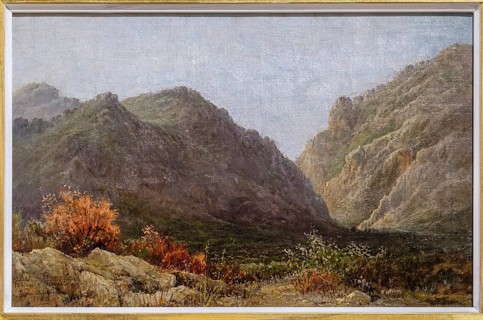 Estret de Ternelles, 1882, Joan O Neille Rosinyol, oil on canvas, pollensa museum, Majorca,