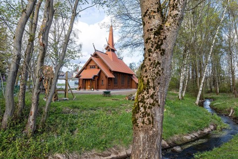 Pictures of the stave church Stiege in the Harz Selketal Selketalstieg