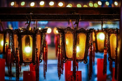 Hong Kong Man Mo Temple. Shooting Location: Hong Kong Special Administrative Region