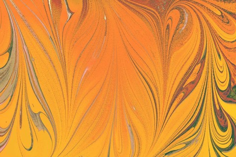 Abstract creative marble pattern texture. Traditional art of Ebru marbling