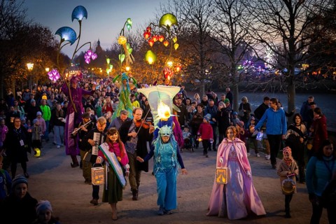 Fish and Forest Festival Moritzburg, Lantern Parade, Fish and Forest Festival Moritzburg,