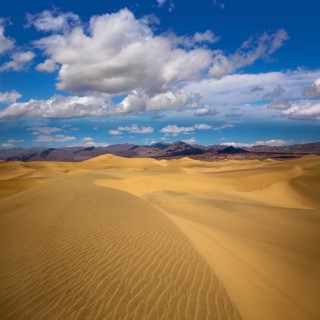 Mesquite Dunes desert in Death Valley National Park California