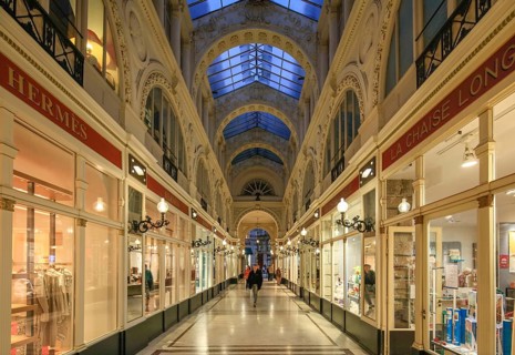 Historic shopping arcade Passage Pommeraye in the Graslin neighbourhood, Nantes, Loire-Atlantique