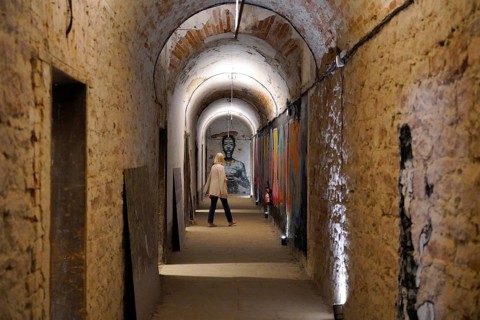 MAUSA VAUBAN, Museum of Urban Art and Street Art, Neuf-Brisach Fortress, France, Europe,