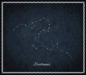 Eridanus star constellation, Night sky, Cluster of stars, Deep space, Celestial River constellation