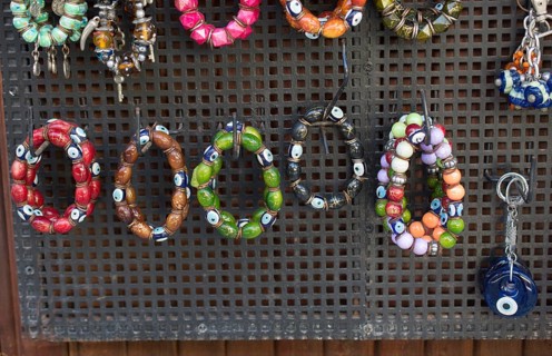 Bracelet made of some colorful beads