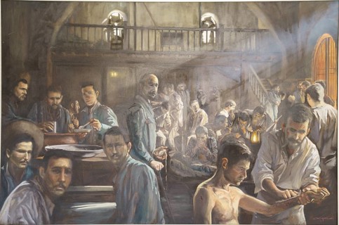 Luces y sombra de Baler, image of the last of the Philippines during the siege of Baler, Antonio